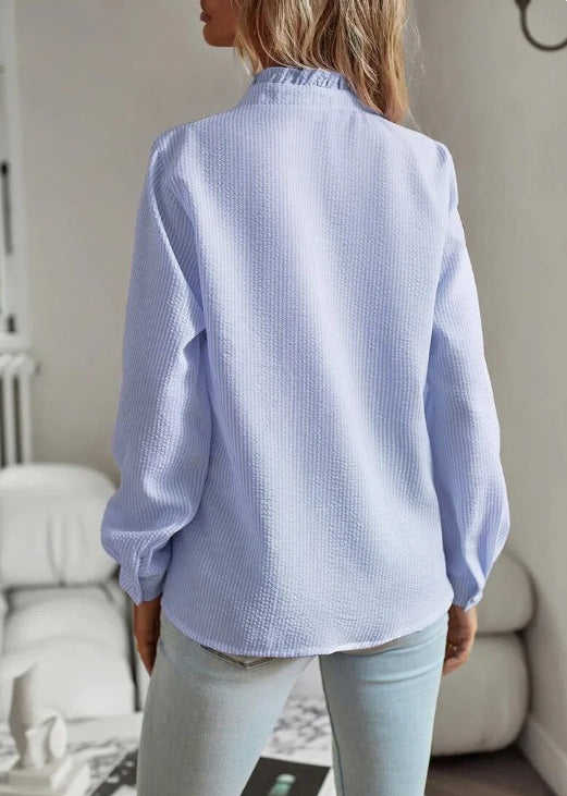 Ruffle top | Elegantie & Stijl