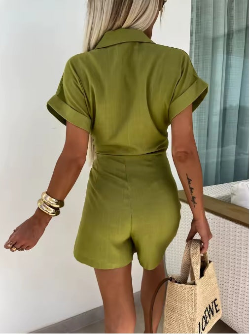 Santorini sunset jumpsuit