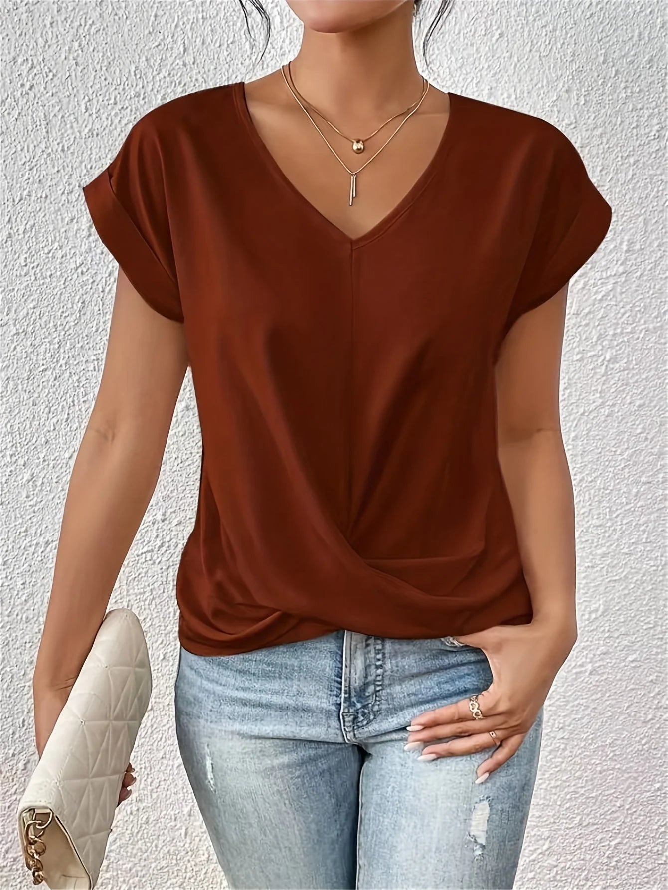 Amélie | Casual Hartvorm T-shirt