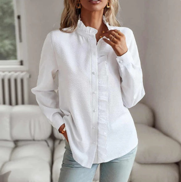 Ruffle top | Elegantie & Stijl