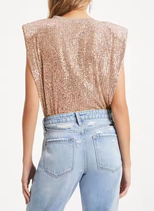 Sparkle & shine sequin top | 1+1 GRATIS