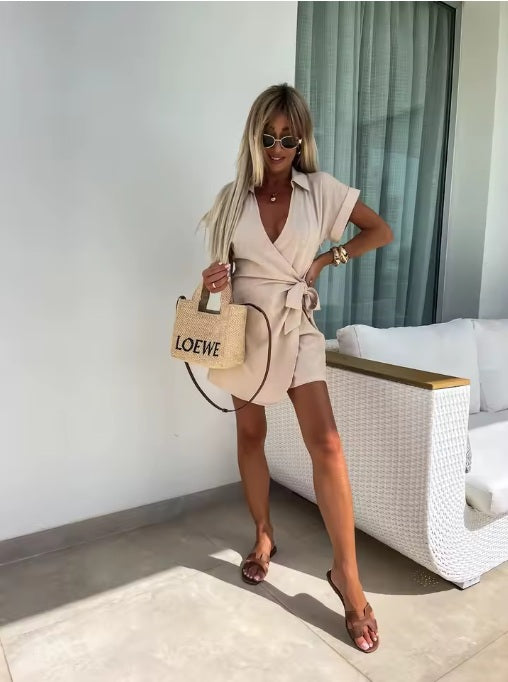 Santorini sunset jumpsuit