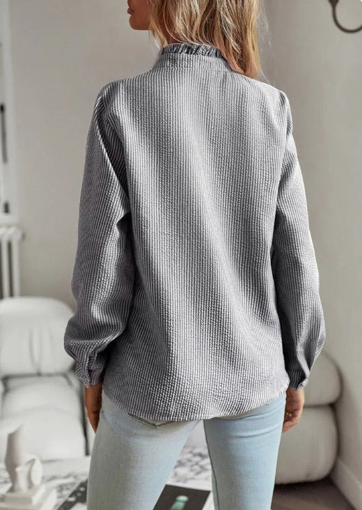 Ruffle top | Elegantie & Stijl