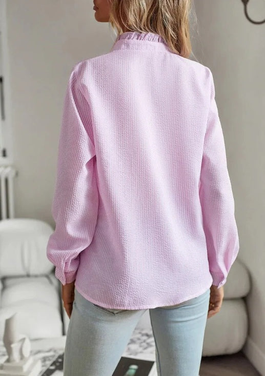 Ruffle top | Elegantie & Stijl