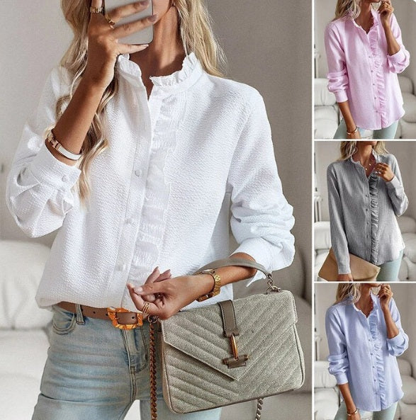 Ruffle top | Elegantie & Stijl