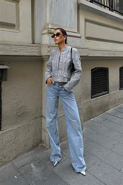 Parisian tweed jacket
