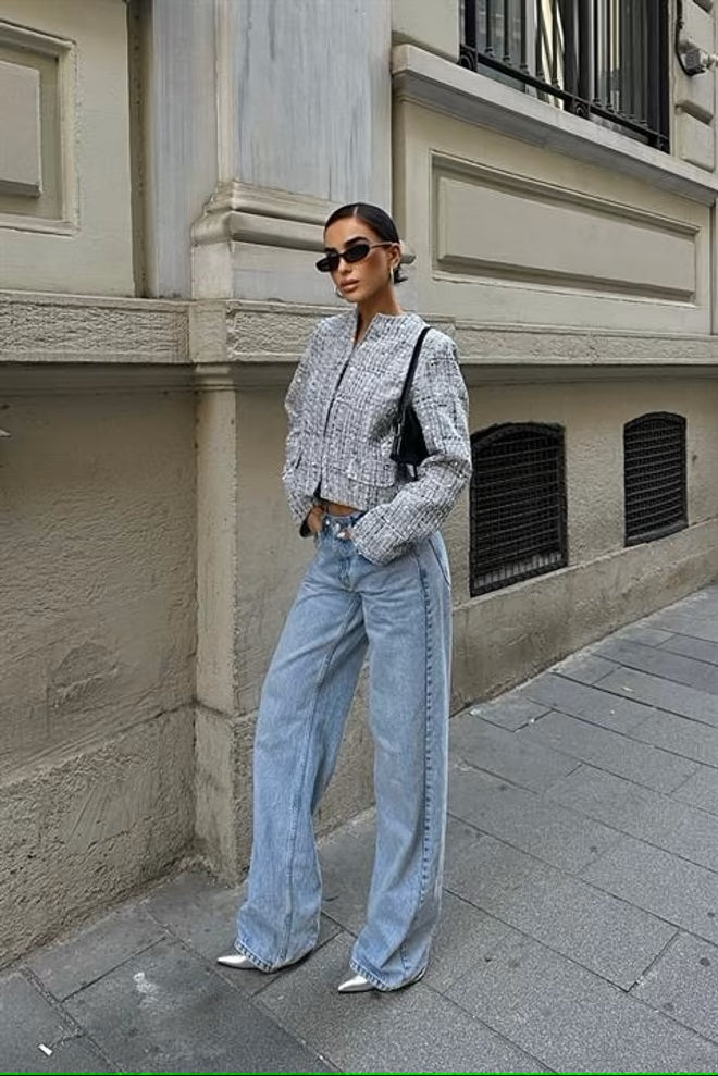 Parisian tweed jacket