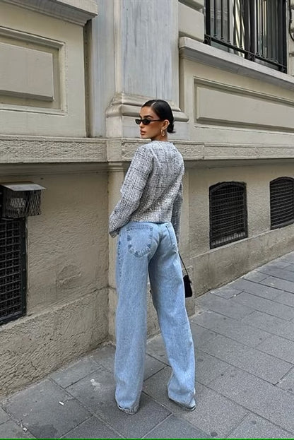 Parisian tweed jacket
