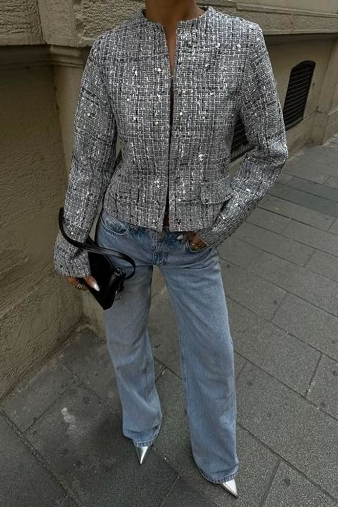 Parisian tweed jacket